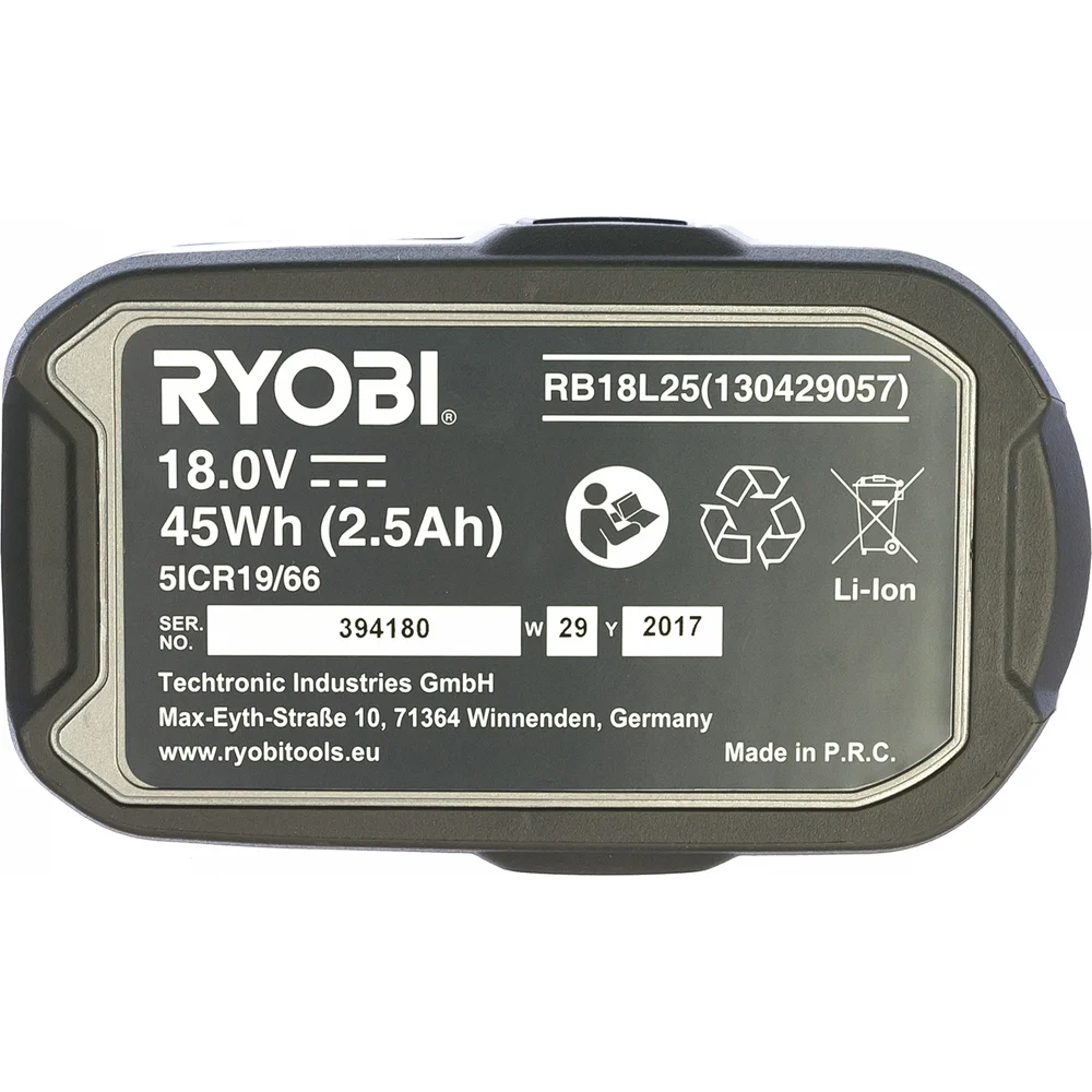 Аккумулятор Ryobi