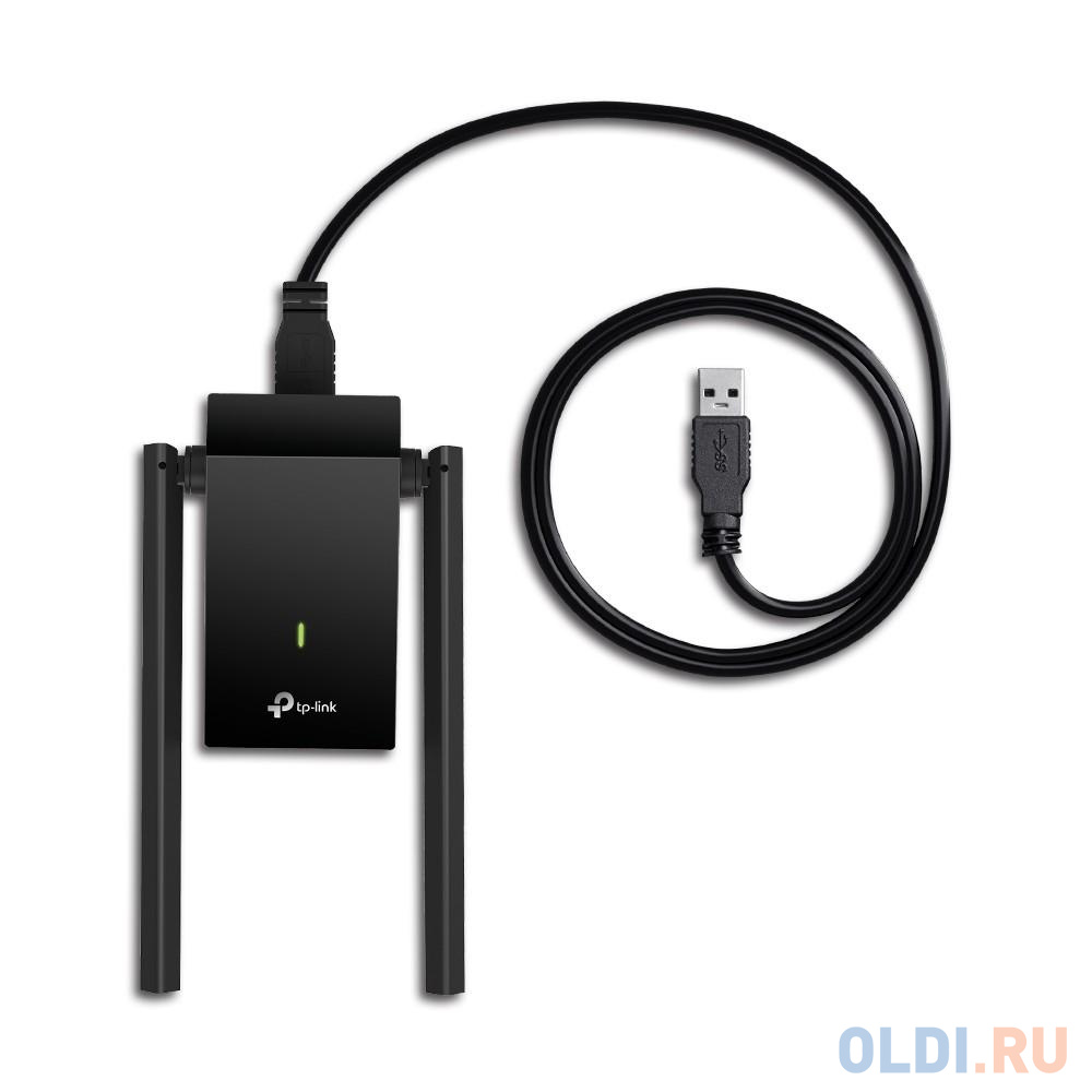 Сетевой адаптер WiFi TP-Link Archer T4U Plus AC1300 USB 3.0 (ант.внеш.несъем.) 2ант.