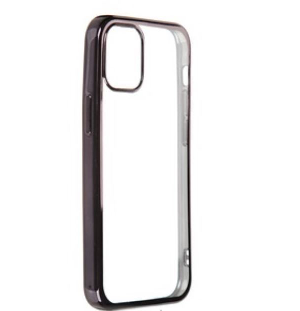 Чехол iBox для APPLE iPhone 12 mini (5.4) Blaze Silicone Black Frame УТ000022803