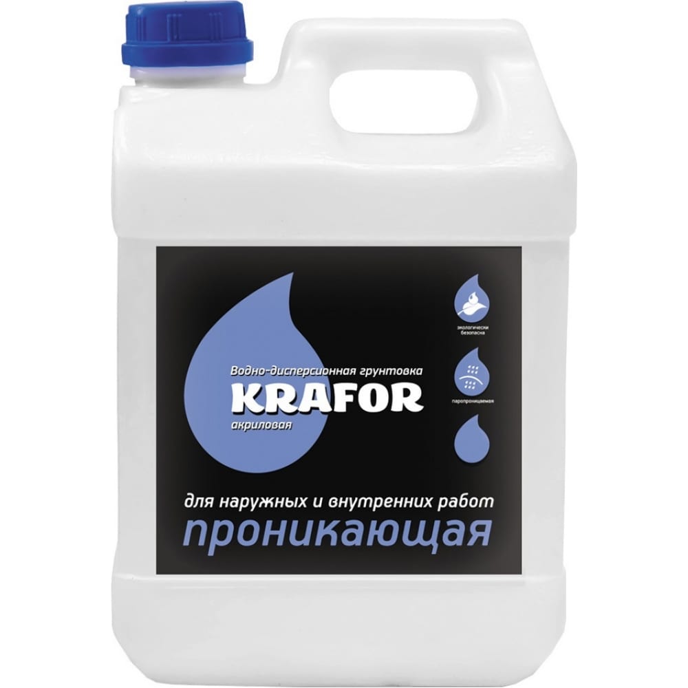 Универсальная проникающая грунтовка KRAFOR