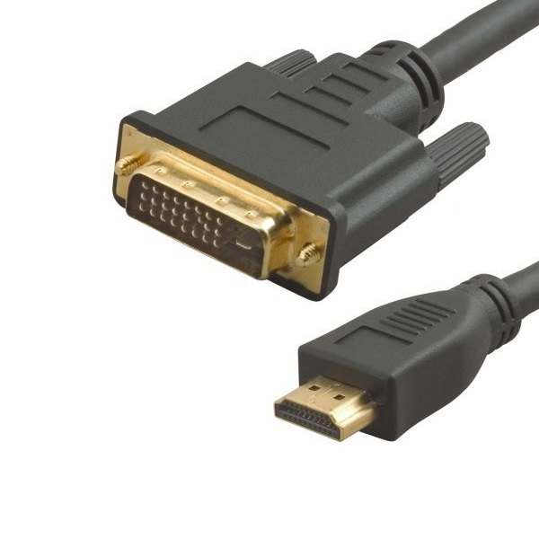 Кабель аудио-видео Lazco WH-141 HDMI (m)/DVI-D(m) 20м (WH-141(20M)) черный