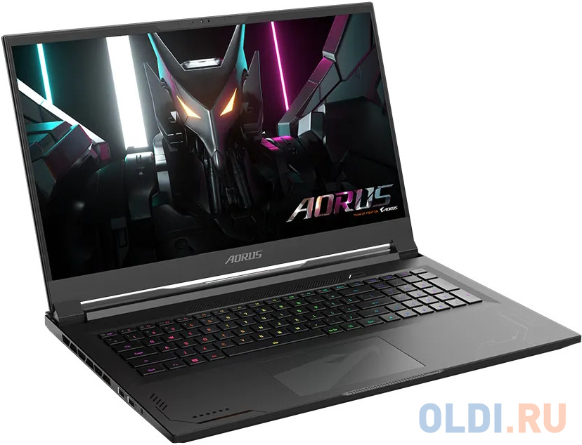 Ноутбук AORUS 17X Core i9-13900HX/16GB/SSD1Tb/17.3&quot;/RTX 4080 12Gb/IPS/QHD/240Hz/noOS/black (AXF-B4KZ694SD)