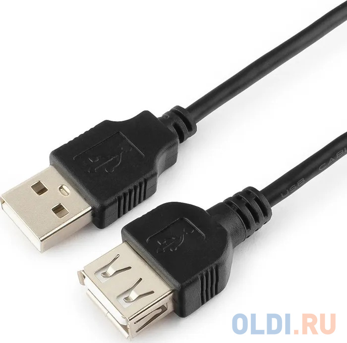 Bion Кабель удлинительный USB 2.0 A-A (m-f), 1.8м, черный [BXP-CCP-USB2-AMAF-018] в Москвe