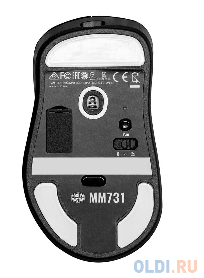 Мышь беспроводная Cooler Master MM-731-KKOH1 чёрный Bluetooth