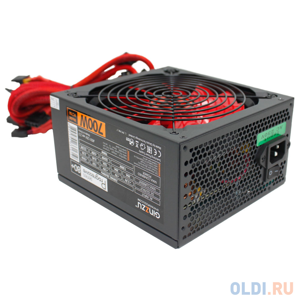 Блок питания GINZZU PC700 700 Вт