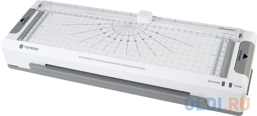 Ламинатор Heleos ЛМА4М белый/серый A4 (60-125мкм) 35см/мин (2вал.) хол.лам. лам.фото