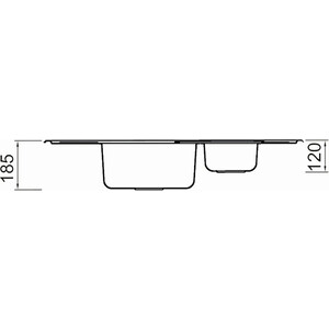 Кухонная мойка Seaman Eco Wien SWT-9850B.A Steel Satin