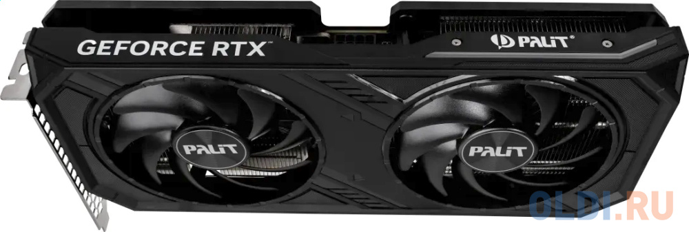 Видеокарта Palit PCI-E 4.0 RTX4070 DUAL NVIDIA GeForce RTX 4070 12Gb 192bit GDDR6 1920/20000 HDMIx1 DPx3 HDCP Ret