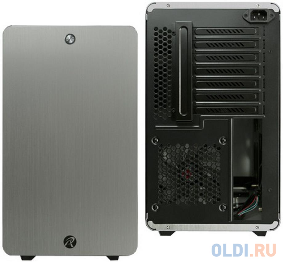 Корпус ATX RAIJINTEK THETIS SILVER WINDOW 0R200054 Без БП серебристый