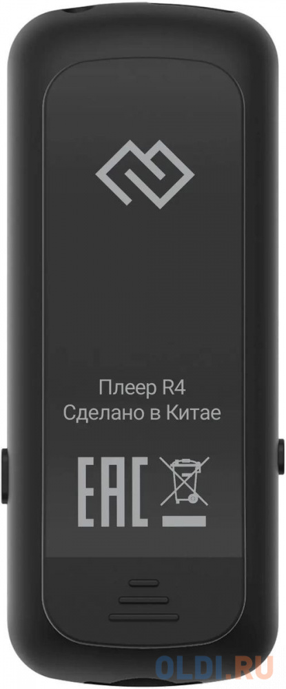 Плеер Flash Digma R4 8Gb черный/0.8"/FM/microSDHC/clip в Москвe