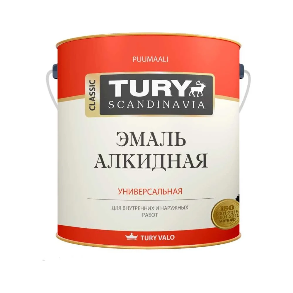 Алкидная эмаль TURY