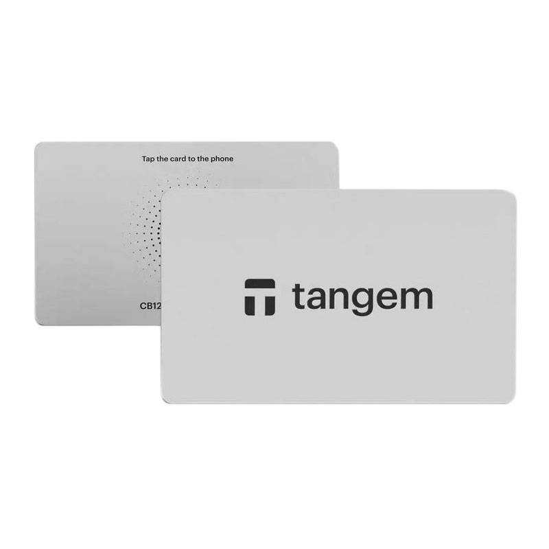 Аппаратный кошелек Tangem Wallet White 2.0 Pack of 2 Cards TG130X2-B