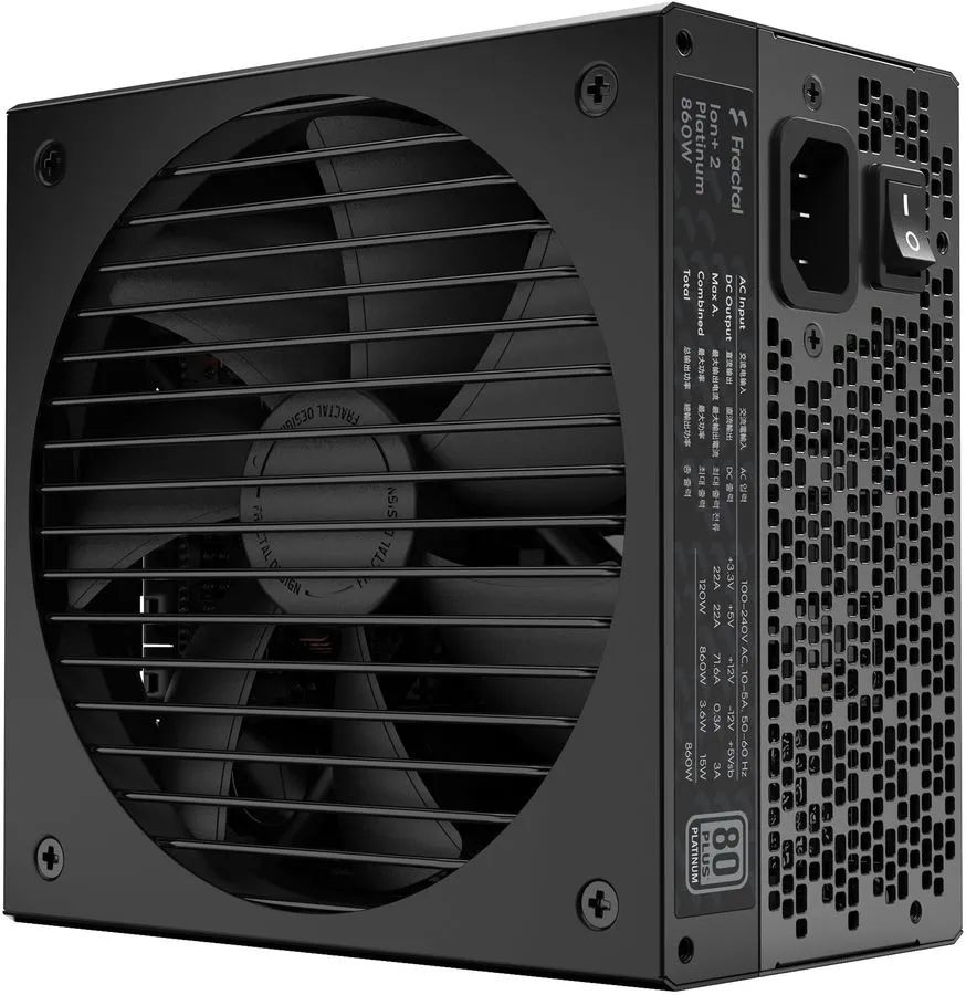 Блок питания Fractal Design ATX 850W (FD-P-IA2P-860-EU)