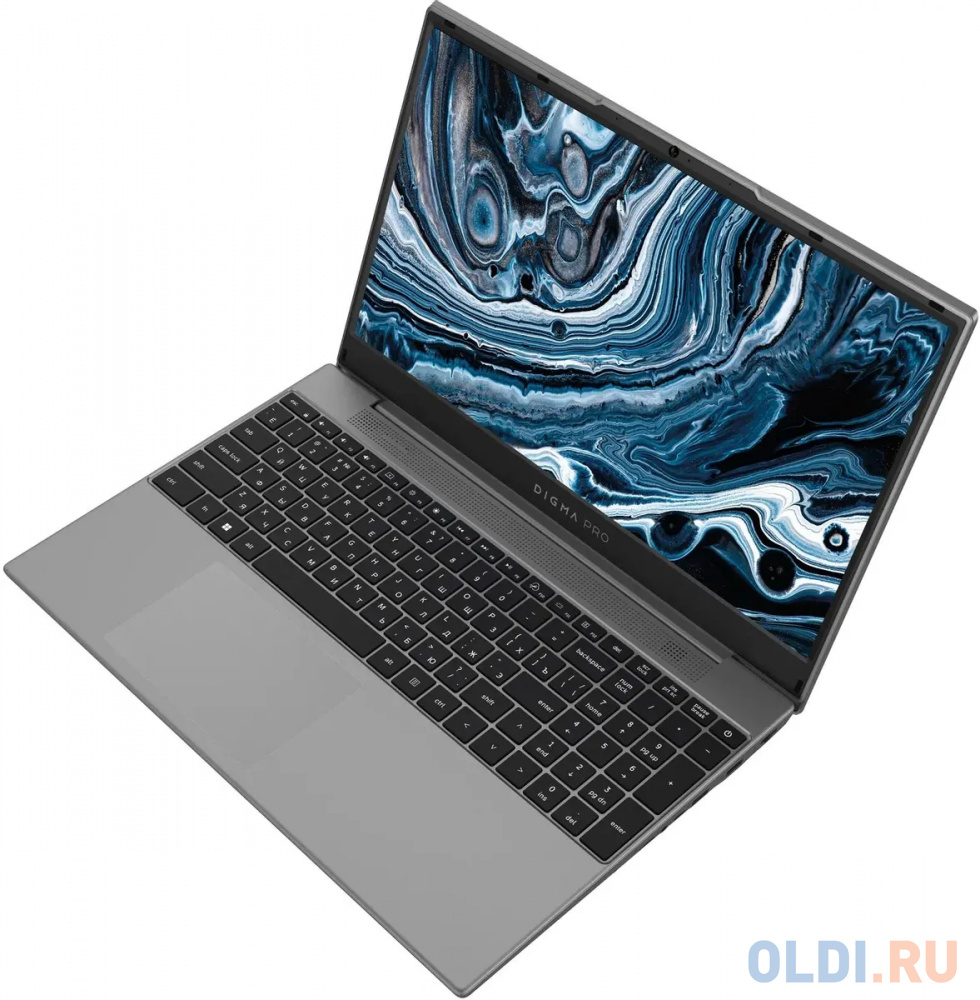 Ноутбук Digma Pro Breve Ryzen 7 5800U 16Gb SSD512Gb AMD Radeon Vega 8 15.6" IPS FHD (1920x1080) Windows 11 Professional dk.grey WiFi BT Cam 4500m