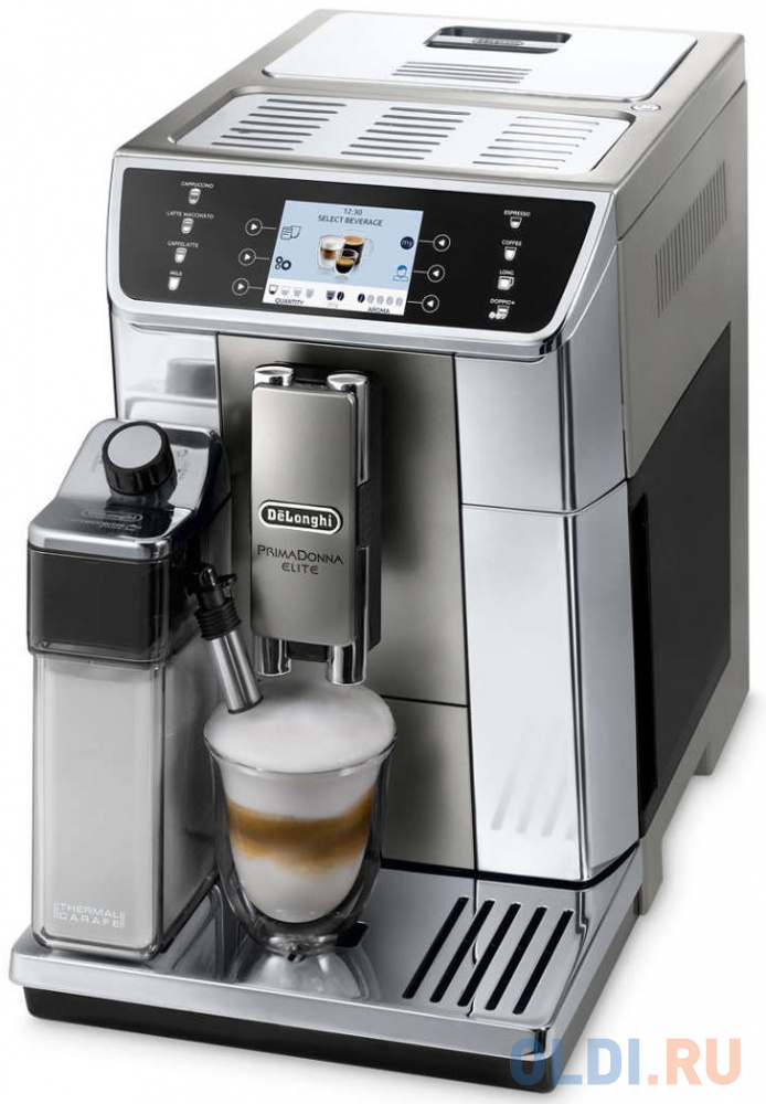 Кофемашина DeLonghi ECAM650.55.MS 1450 Вт серебристый