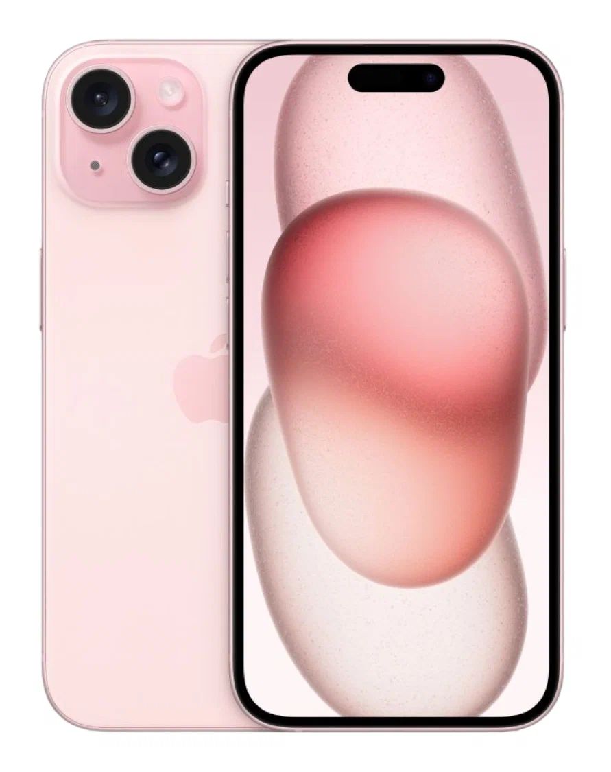 Смартфон Apple iPhone 15 256Gb (MTMP3J/A) Pink