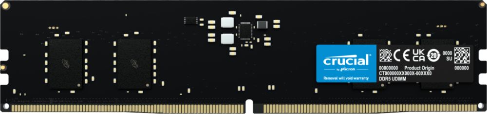 Память оперативная DDR5 Crucial 8Gb 4800MHz pc-38400 (CT8G48C40U5)