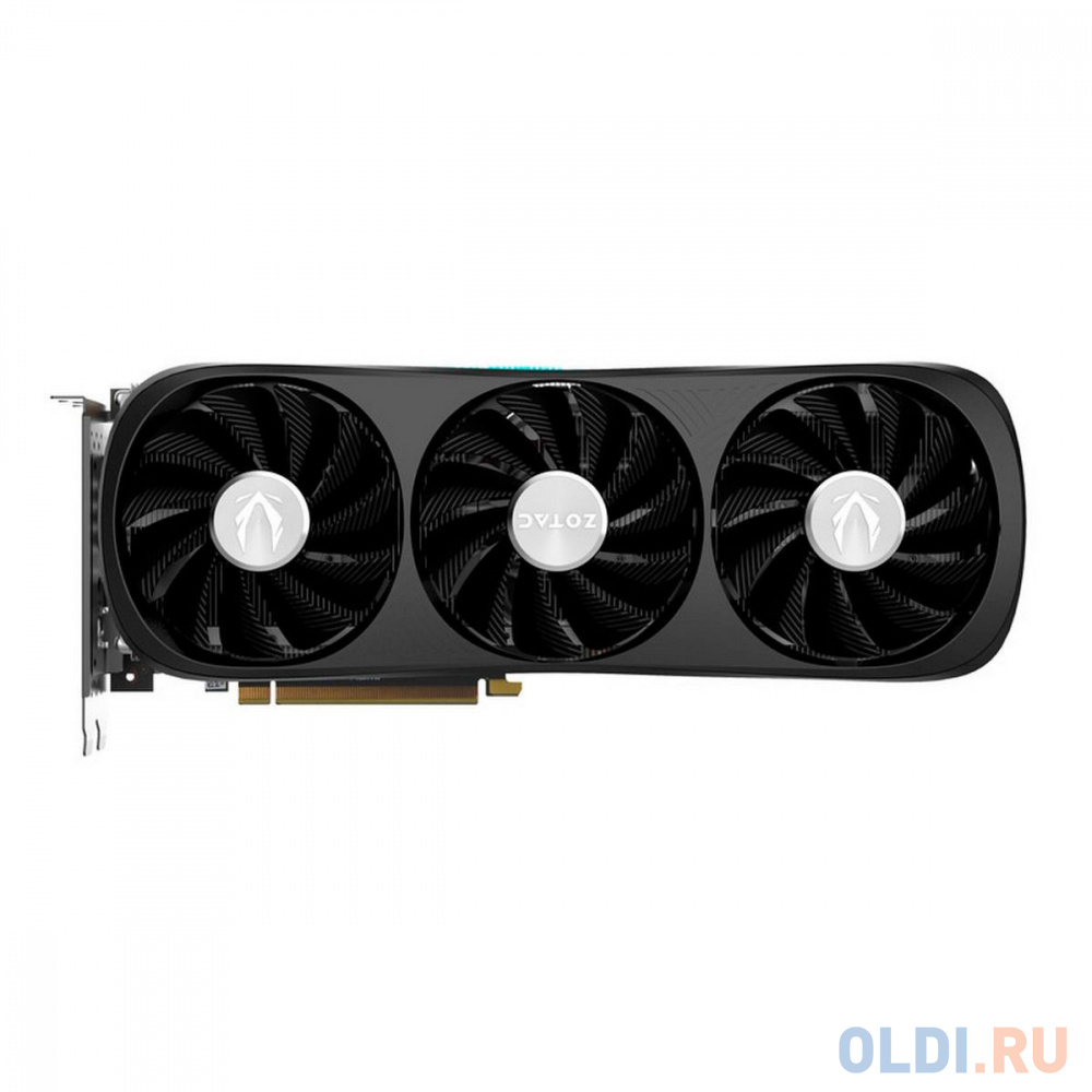 Видеокарта Zotac RTX4070 SUPER TRINITY ОС BLACK ED 12GB GDDR6X 192bit 3xDP HDMI 3FAN Premium Pack в Москвe