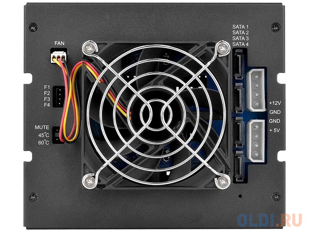 Внешний контейнер для HDD 3.5" SATA Thermaltake Max 3504 ST-007-M31STZ-A2 SATA I/II/III/SAS металл ч в Москвe