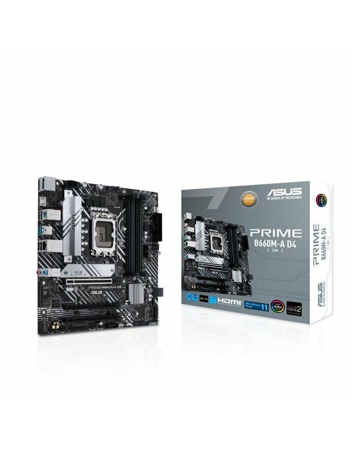 Материнская плата Asus PRIME B660M-A D4-CSM (90MB19K0-M1EAYC)