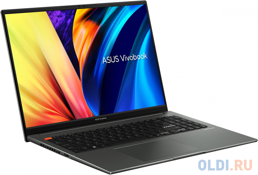 Ноутбук Asus 90NB0XW2-M00460 VivoBook S M5602QA-KV105W 16" WQXGA(2560x1600) IPS 120Hz/AMD Ryzen 7 5800H 3,2Ghz Octa/16GB/1TB SSD/Integrated/Wi-Fi