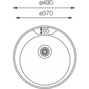 Кухонная мойка Wellinox FAP490.GT8K нержавеющая сталь