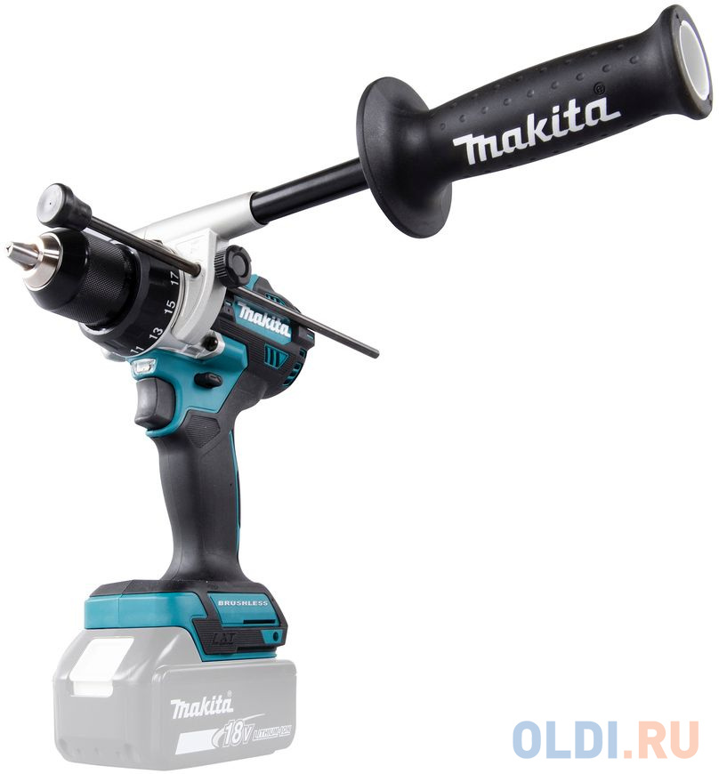 Дрель-шуруповерт Makita DHP486Z аккум. патрон:быстрозажимной