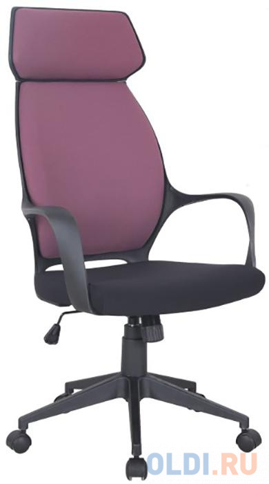 Кресло офисное BRABIX "Galaxy EX-519", ткань, черное/терракотовое, 531570