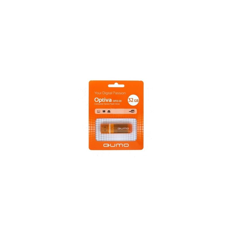 Флешка QUMO Optiva 01 (32GB) Orange в Москвe