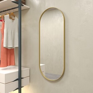 Зеркало Genglass Nolvis gold M GGM-16-1-2 в Москвe