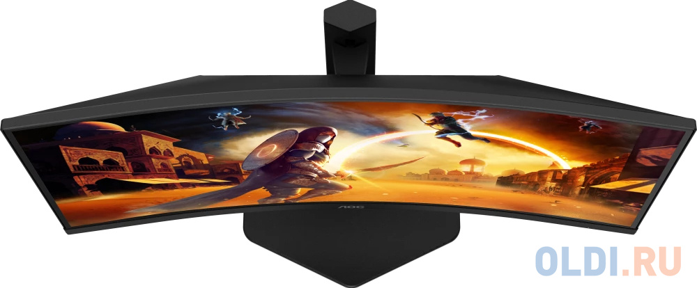 Монитор 27&quot; AOC CQ27G4X Black  (VA, изогнутый, 2560x1440, 180Hz, 0.5 ms, 178°/178°, 300 cd/m, 80M:1, +2xHDMI 2.0, +DisplayPort 1.4) в Москвe