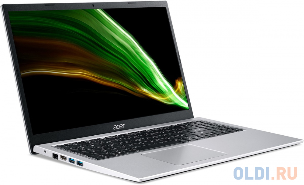 Ноутбук 15.6" IPS FHD ACER Aspire 3 A315-58-33W3 silver (Core i3 1115G4/8Gb/512Gb SSD/VGA int/W11) (NX.ADDEF.019) в Москвe