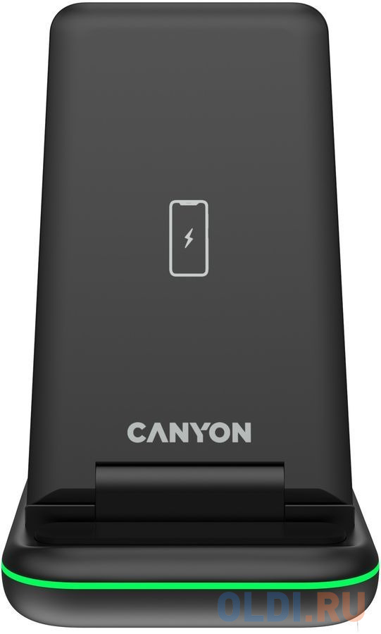 Беспроводное зарядное устройство Canyon WS- 304 2А USB черный в Москвe