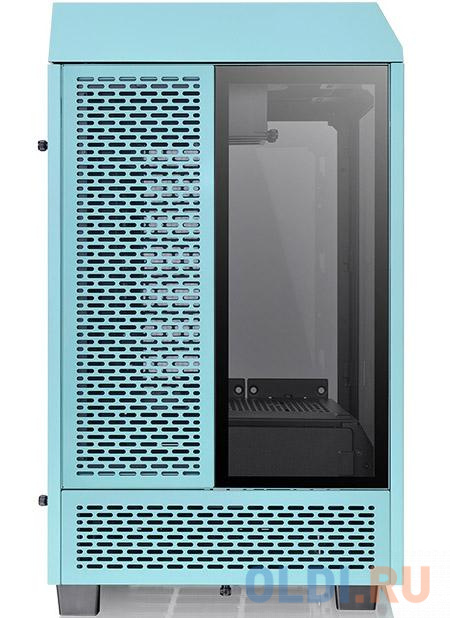 Корпус mini-ITX Thermaltake The Tower 100 Turquoise Без БП бирюзовый