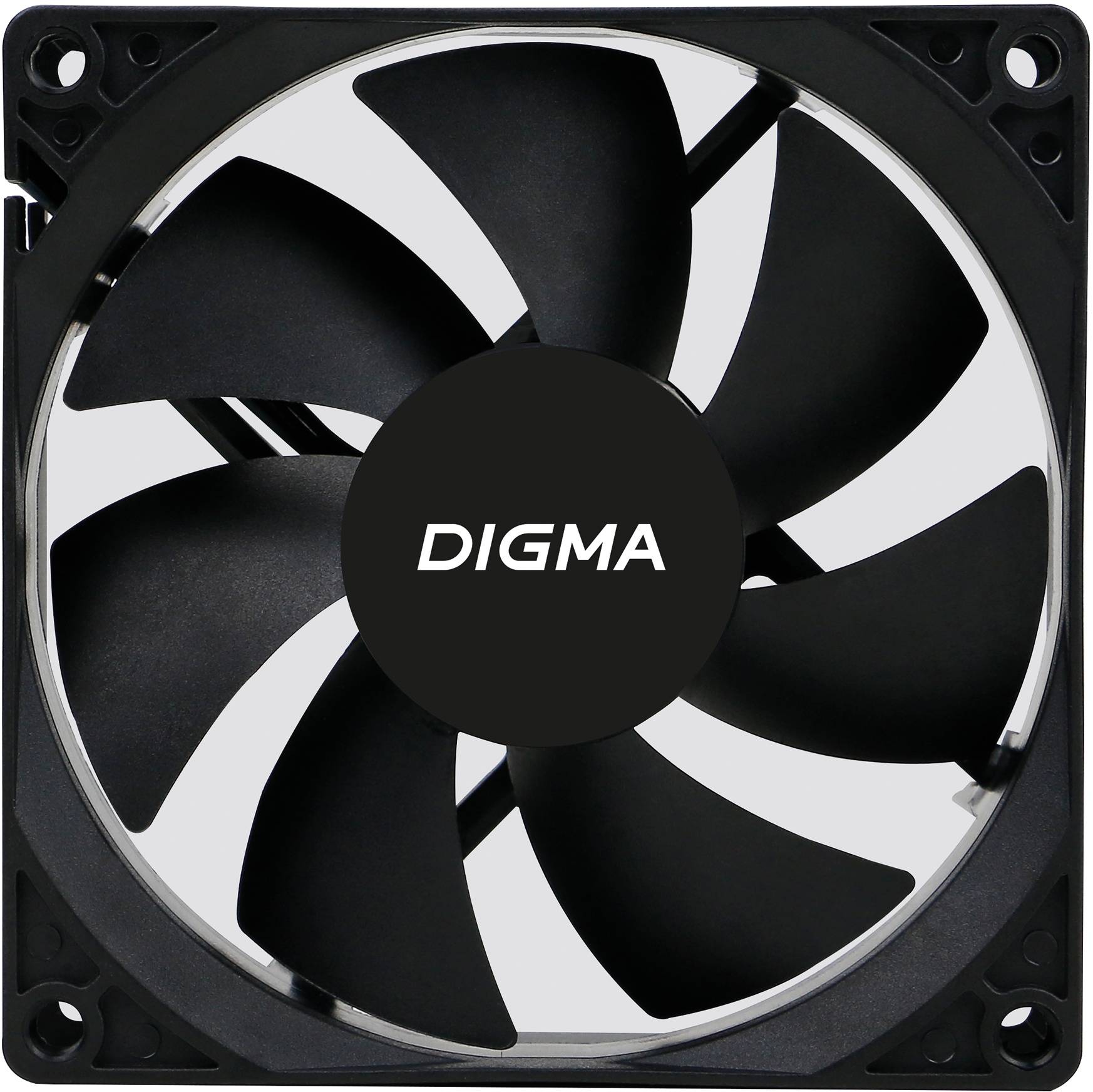 Вентилятор Digma DFAN-90, размер 90x90x25мм