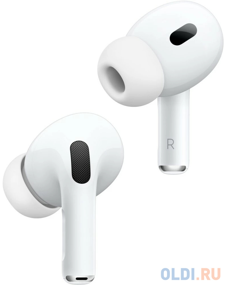 Гарнитура внутриканальные Apple AirPods Pro 2 A2698 A2699 A2700 белый беспроводные bluetooth в ушной раковине (MQD83RU/A)