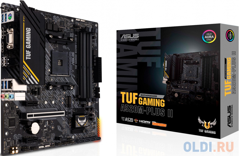 Материнская плата ASUS TUF GAMING A520M-PLUS II