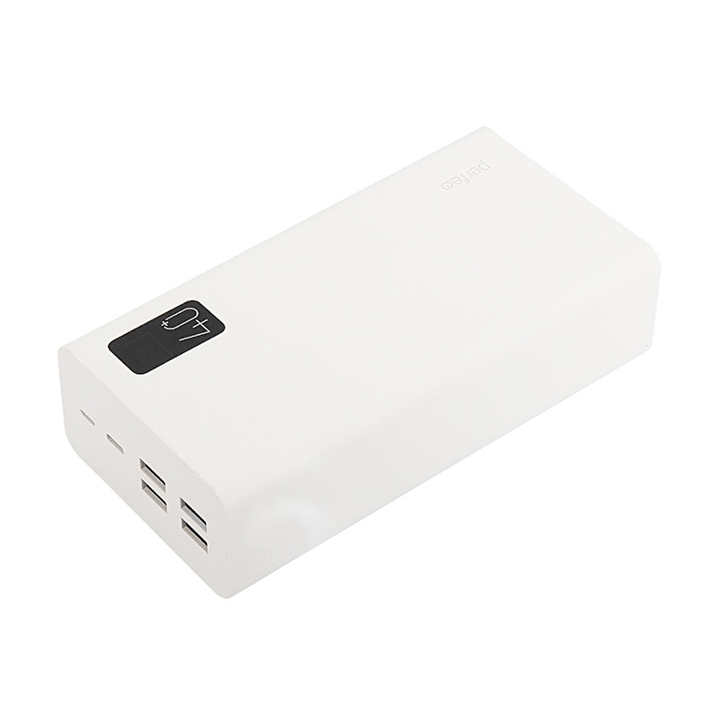 Внешний аккумулятор Perfeo Power Bank Mountains 40000mAh White PF_D0160