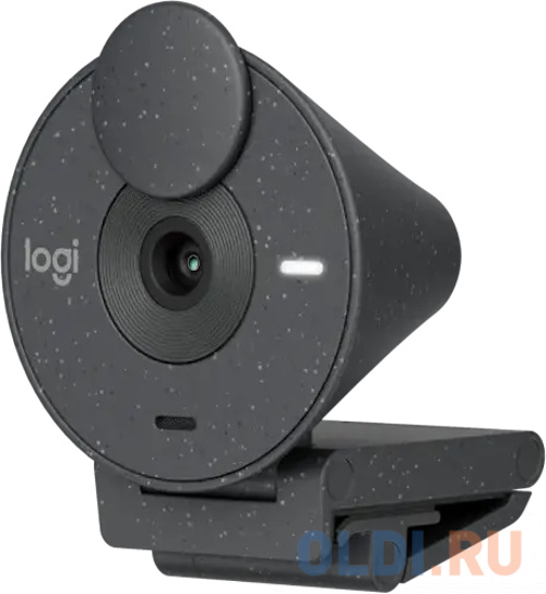 Веб-камера/ Logitech Brio 300 Full HD webcam - GRAPHITE - USB