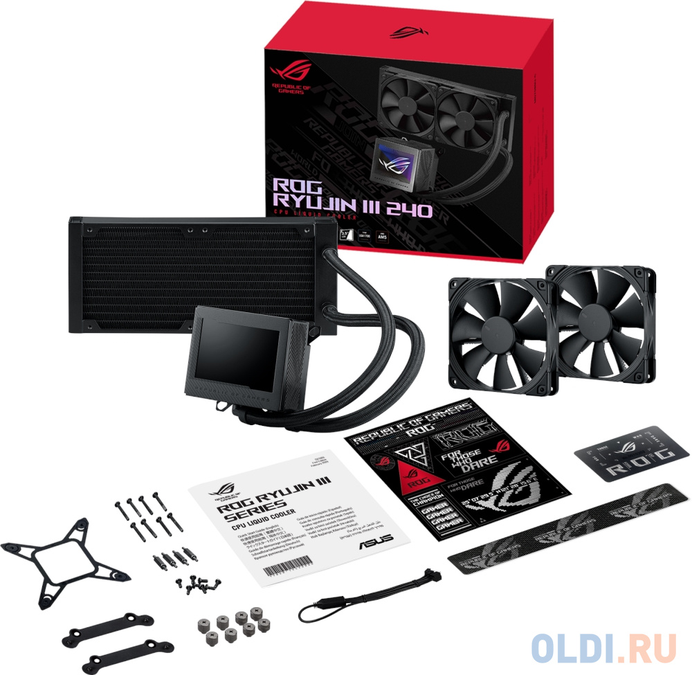 Жидкостная система охлаждения ASUS ROG RYUJIN III 240 /AIO COOLER,ASETEK,EMMA,NOCTUA