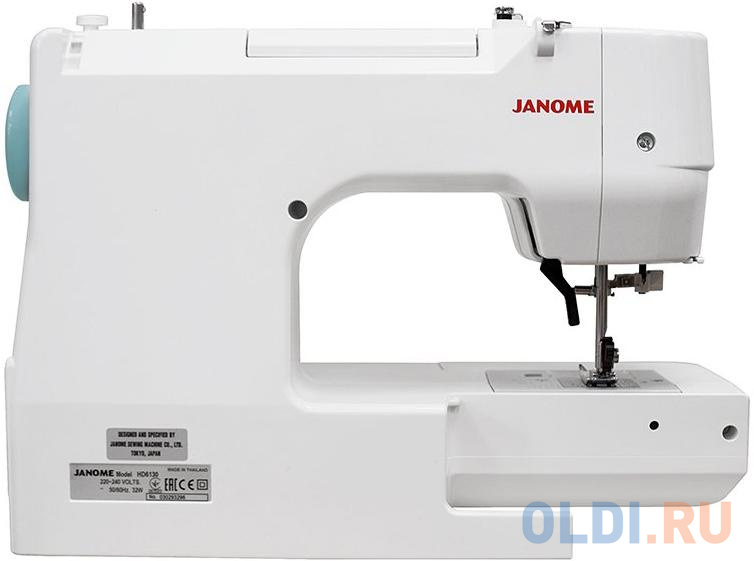 Швейная машина Janome HD 6130 белый/цветы в Москвe