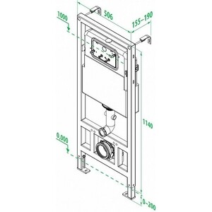 Инсталляция для унитаза IDDIS Neofix (NEO0000I32)