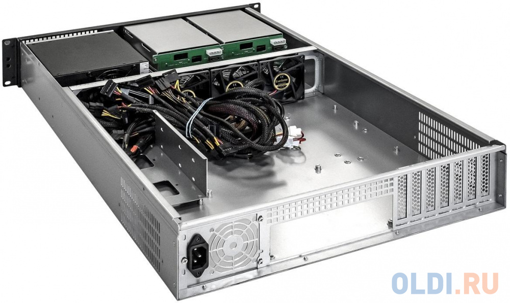Серверный корпус ExeGate Pro 2U660-HS06 <RM 19", высота 2U, глубина 660, БП 1000ADS, 6xHotSwap, USB>