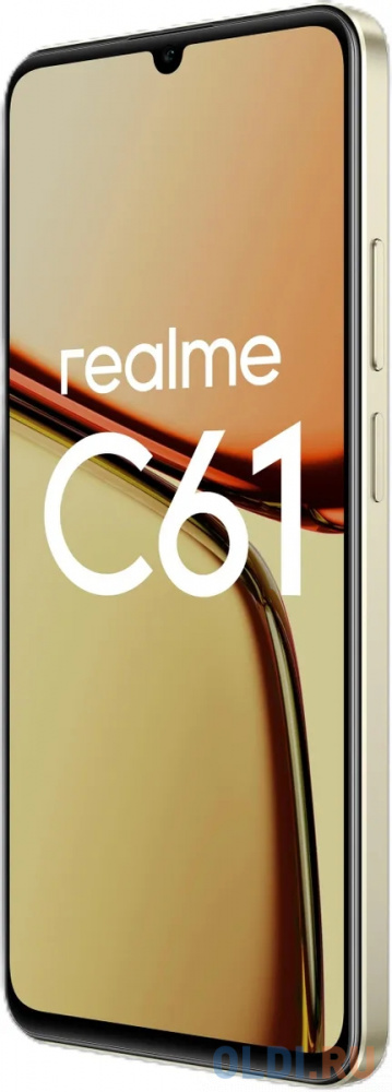 Смартфон realme С61 6/128 ГБ Золотистый 6941764437753