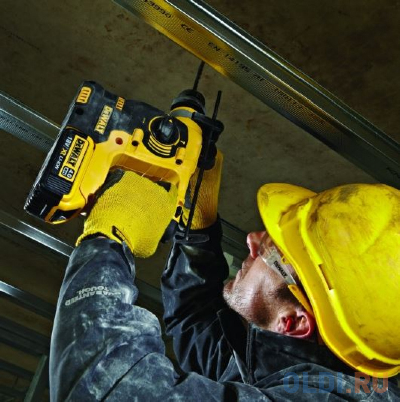 Перфоратор DeWalt DCH253M2-QW патрон:SDS-plus уд.:2.1Дж 18Вт аккум. (кейс в комплекте)