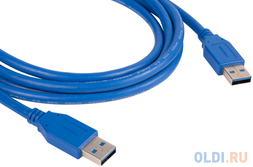 Кабель USB-A 3.0 вилка-вилка, 0,9 м