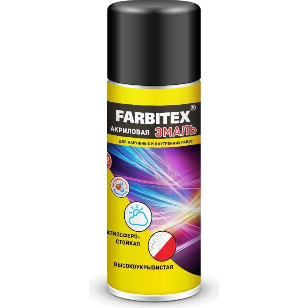 Акриловая эмаль Farbitex