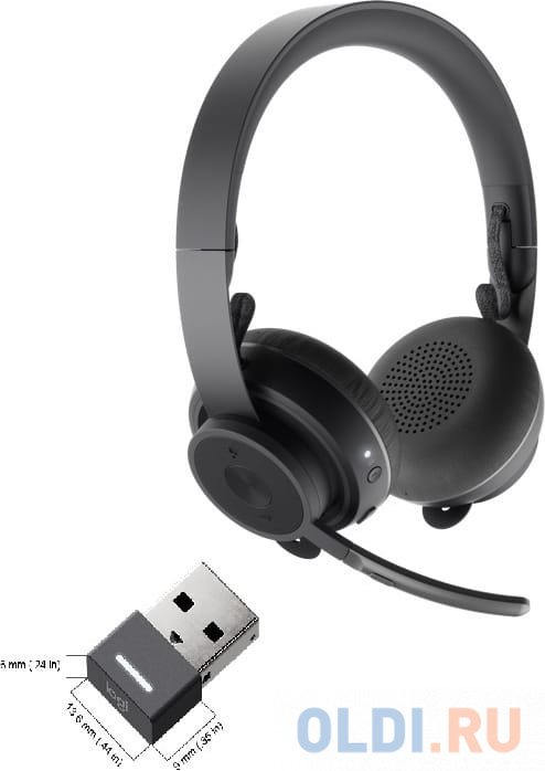 Беспроводная гарнитура/ HEADSET-Zone Wireless 2 UC-graphite в Москвe