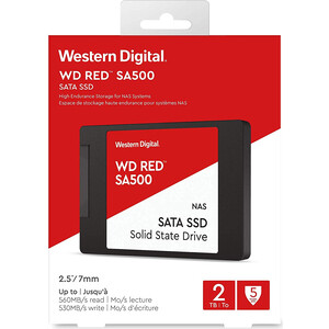 Накопитель SSD Western Digital (WD) Original SATA III 2Tb WDS200T1R0A Red (WDS200T1R0A)