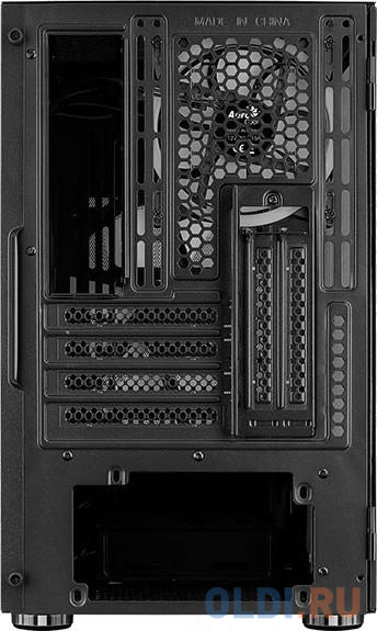 Корпус microATX Aerocool Atomic-G-BK-v1 Без БП чёрный